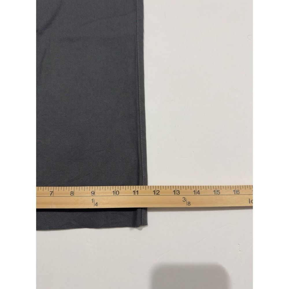 Pact Women's Organic Cotton Stretch Twill Wide Leg Pants Size S Gray Lounge - Picture 9 of 12